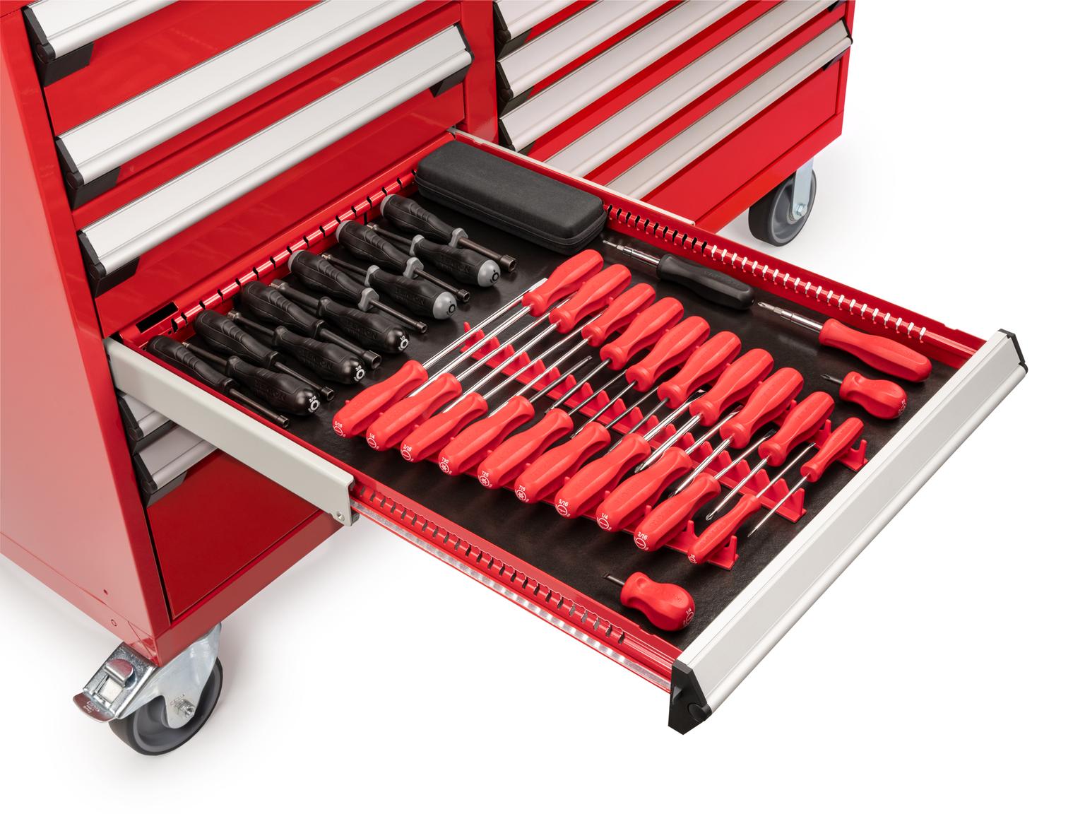 Hard Handle Driver Bundle (fits 11-Drawer 60 W x 30 D in. Cabinets)