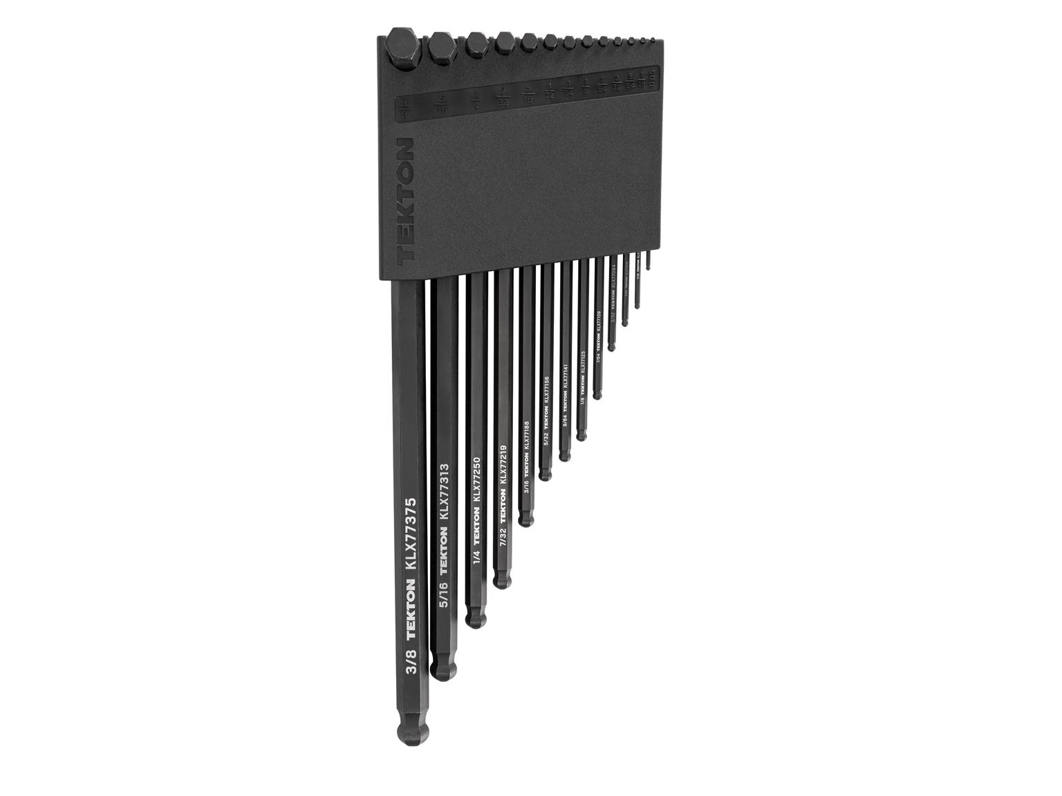 Short Arm Ball End Hex L-Key Set with Holder (13-Piece)
