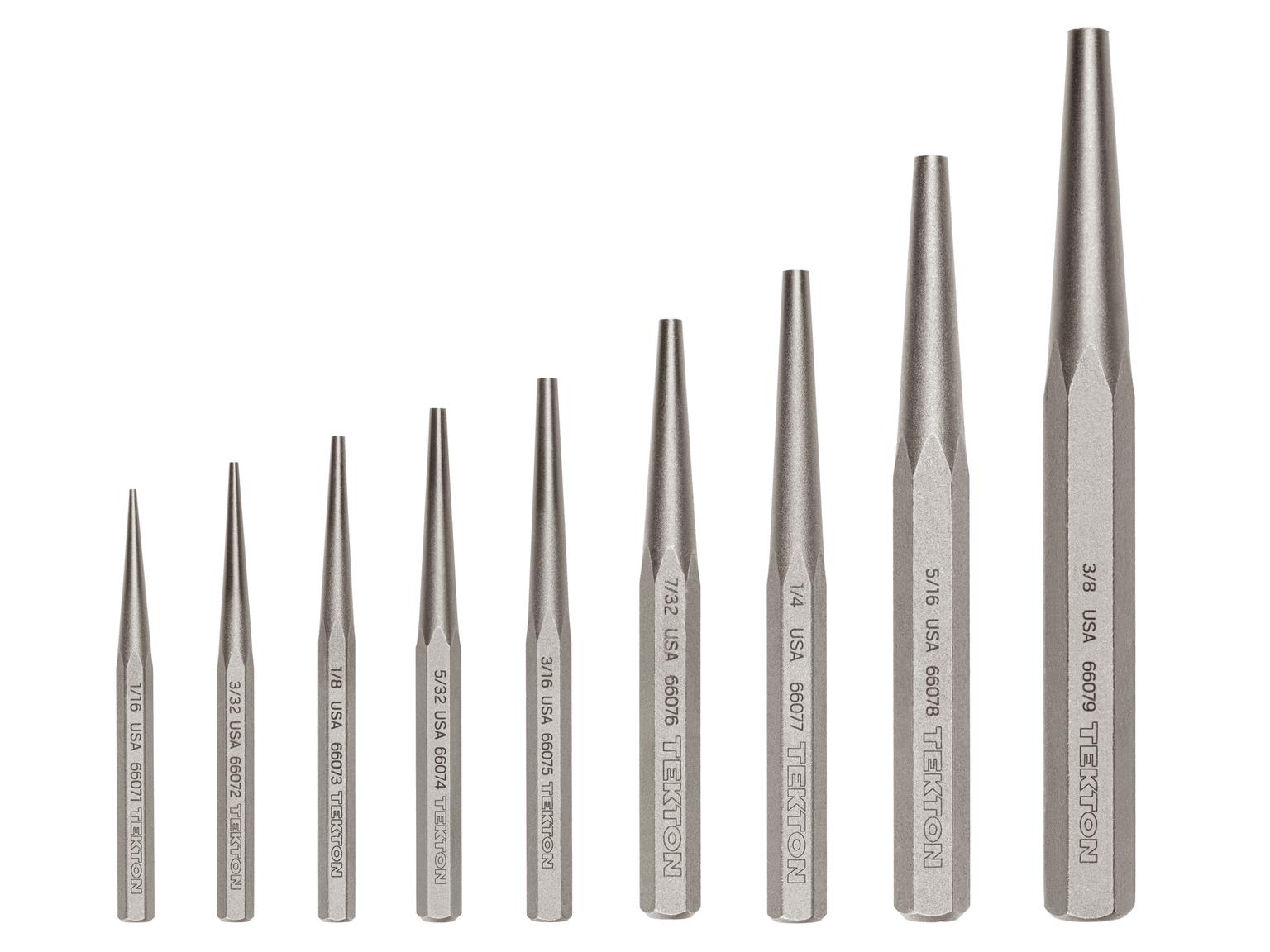 Solid Punch Set (9-Piece)