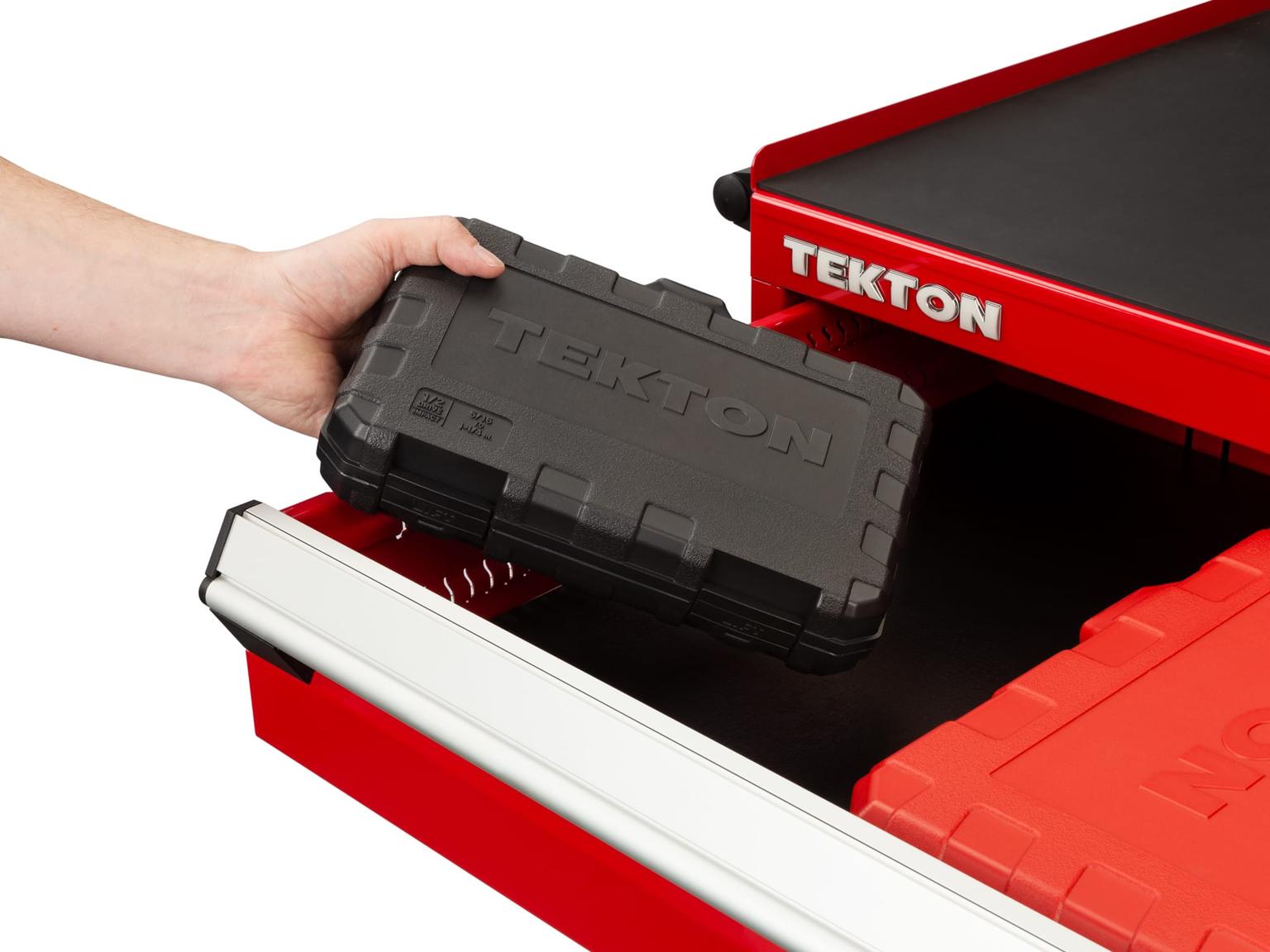 TEKTON SID92301-D 1/2 Inch Drive 6-Point Impact Socket Set, 17-Piece (5/16 - 1-1/4 in.)