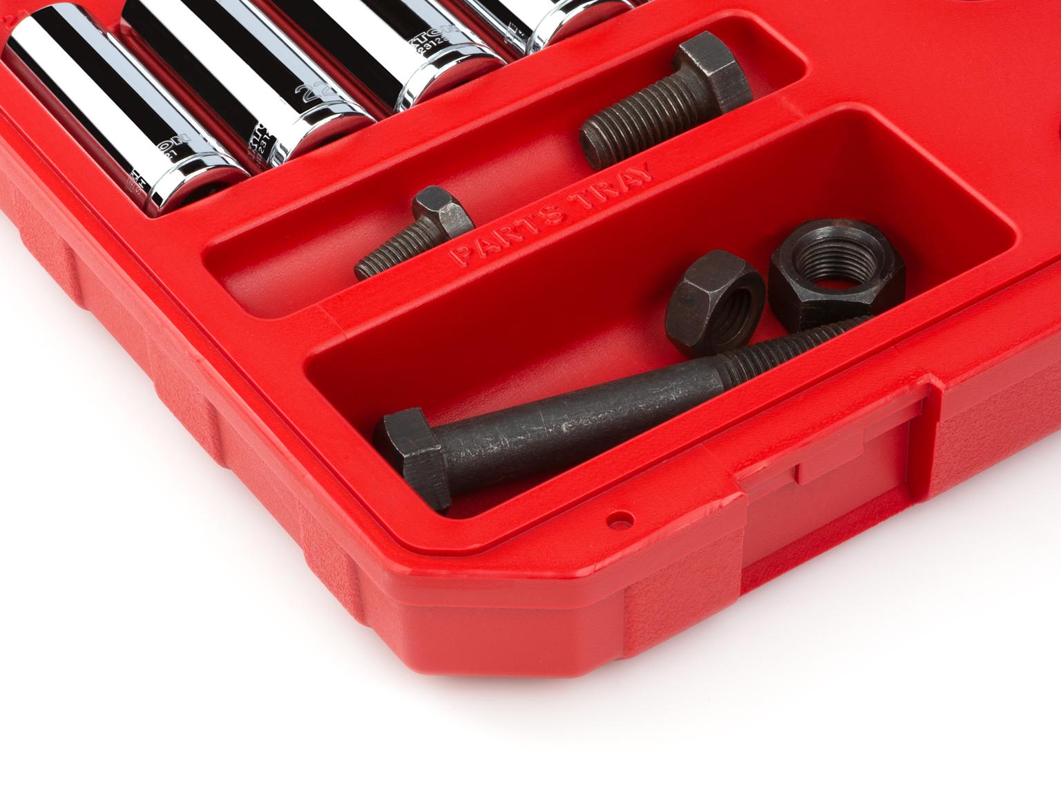 TEKTON SKT25201-D 1/2 Inch Drive 6-Point Socket and Ratchet Set, 51-Piece (10-32 mm)
