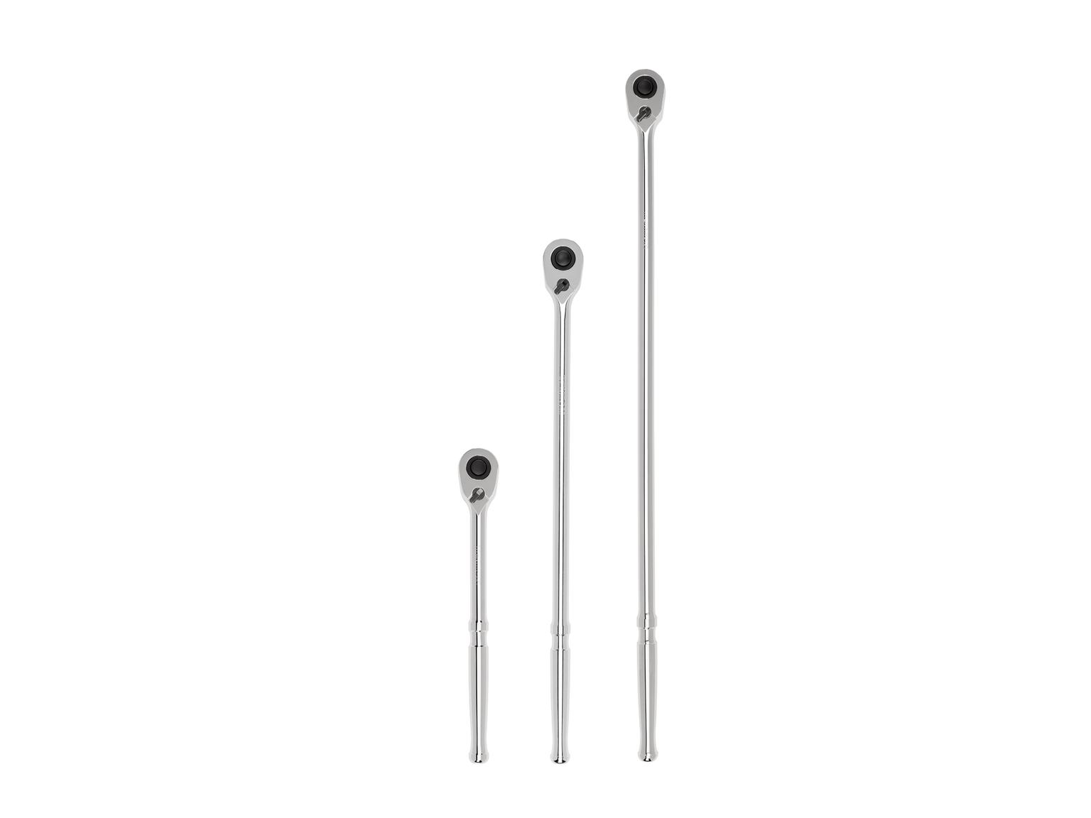 1/2 Inch Drive Quick-Release Ratchet Set (3-Piece)