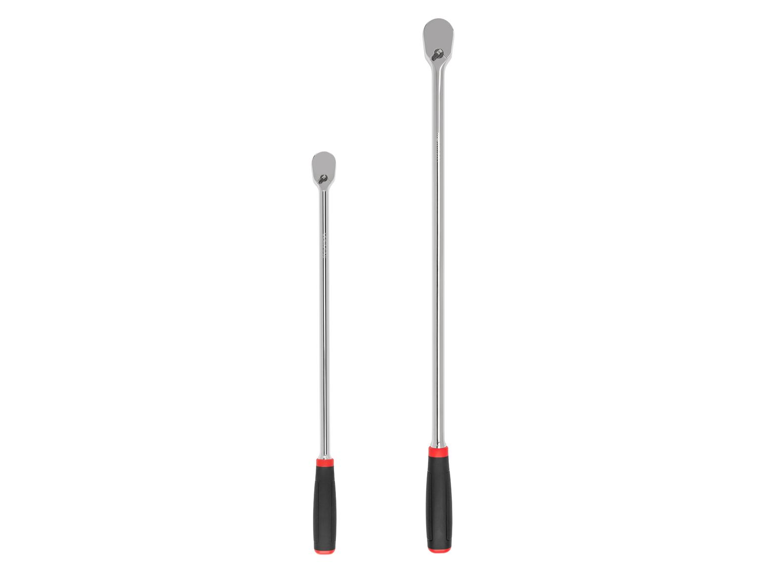 3/8, 1/2 Inch Drive Comfort Grip Extra-Long Ratchet Set (2-Piece)
