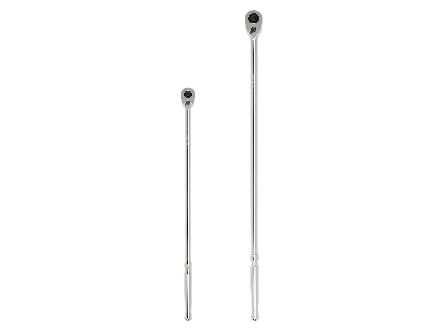 3/8, 1/2 Inch Drive Quick-Release Extra-Long Ratchet Set (2-Piece)