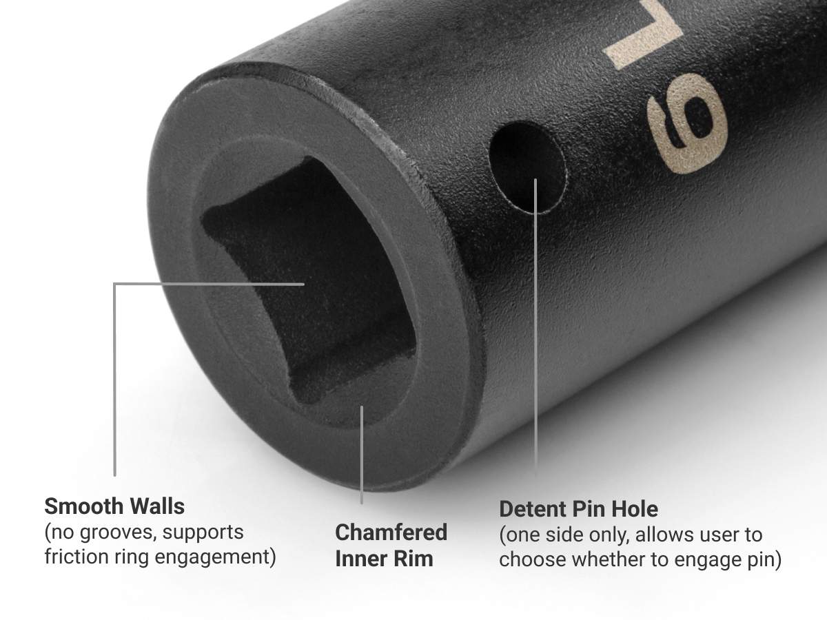 TEKTON Impact Socket Drive End