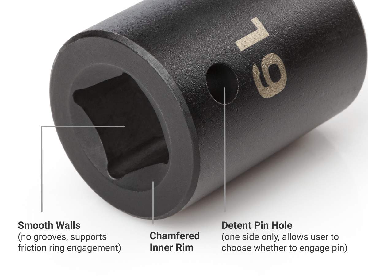 TEKTON Impact Socket Drive End