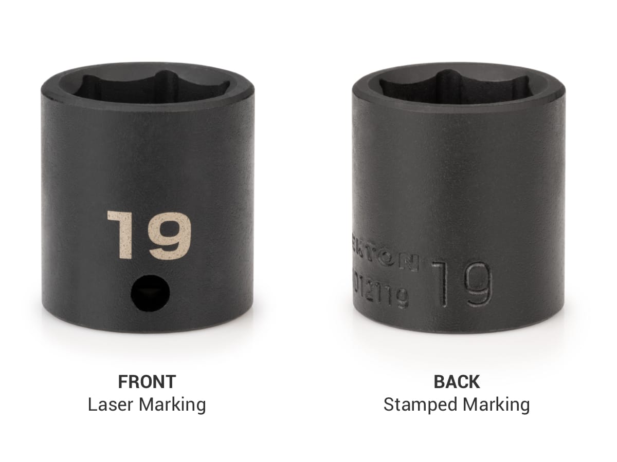 TEKTON Impact Socket Markings