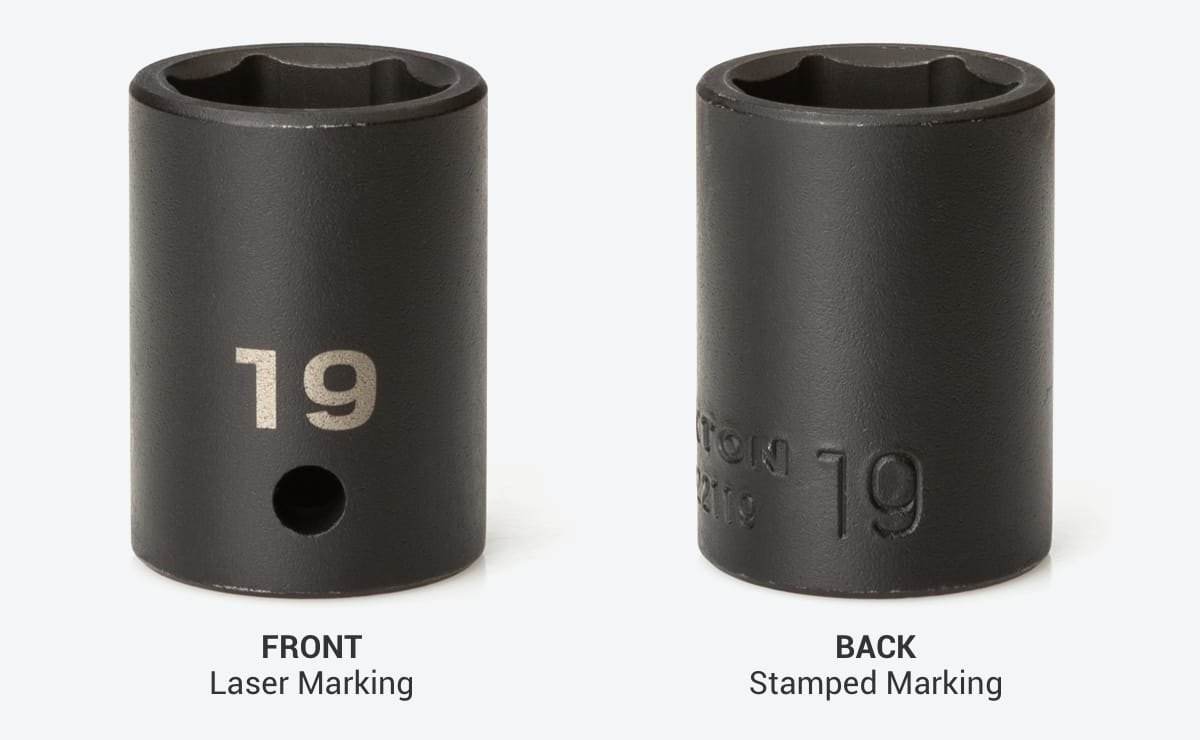 TEKTON Impact Socket Markings