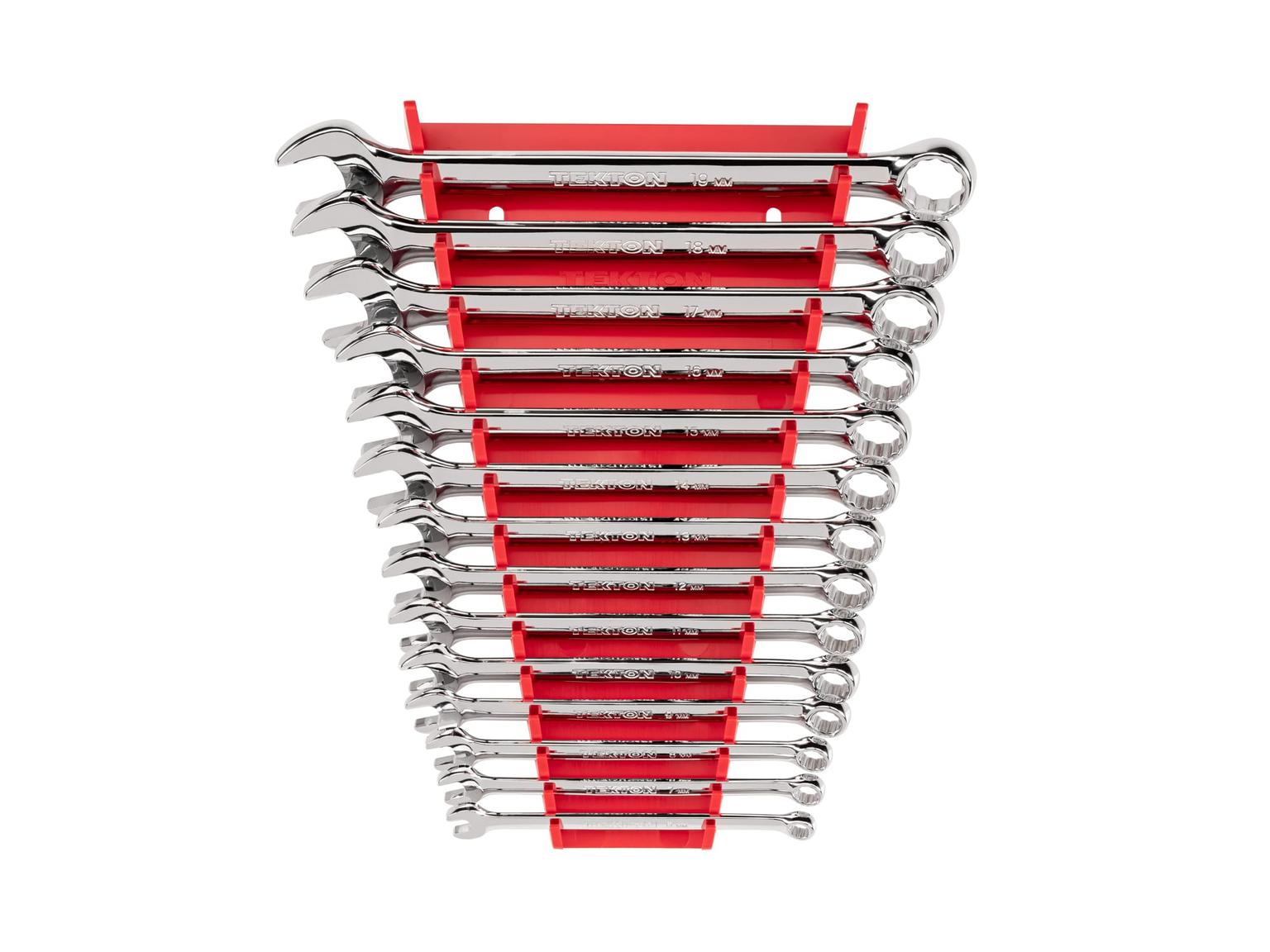 Combination Wrench Set with Rack (14-Piece)