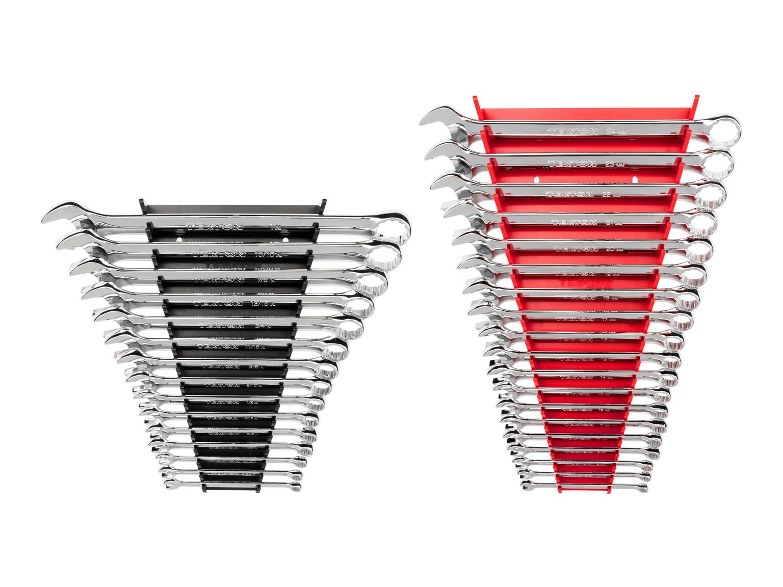 Combination Wrench Set with Racks (34-Piece)