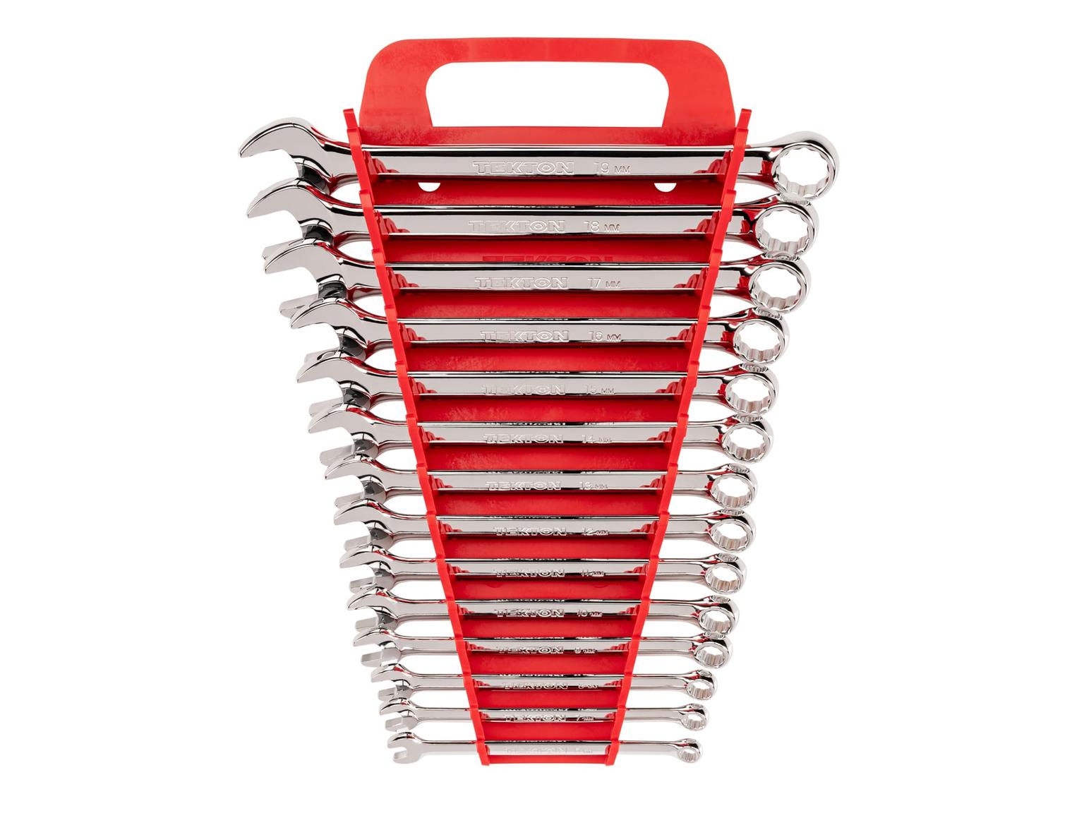Combination Wrench Set with Holder (14-Piece)