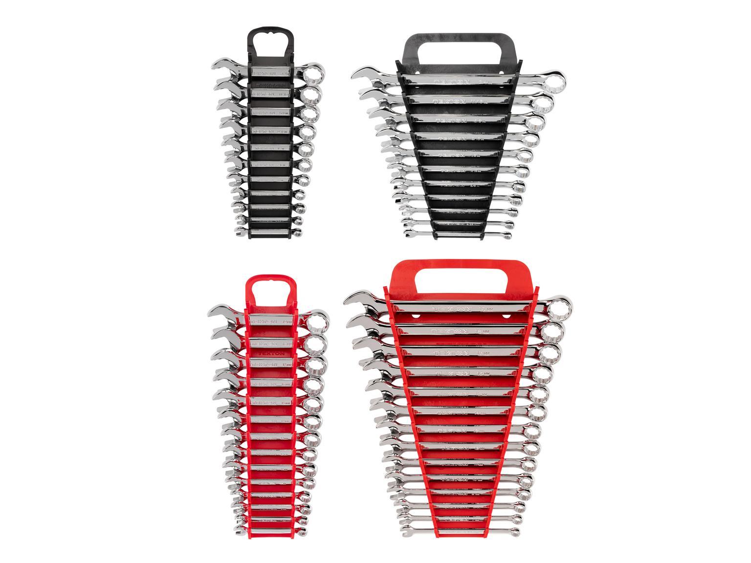 Stubby and Standard Length Combination Wrench Set with Holders (50-Piece)